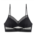 Bralette de Encaje con Espalda Baja – Negro