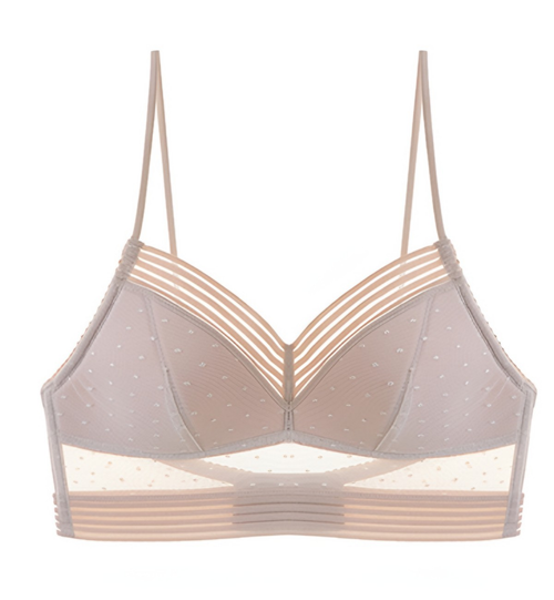 Bralette de Encaje con Espalda Baja – Nude